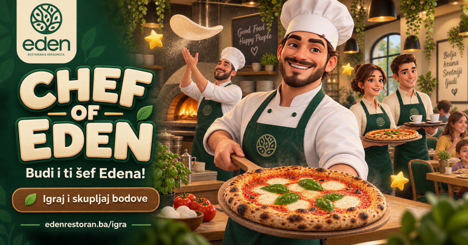 Chef of Eden — Budi i ti šef Edena!